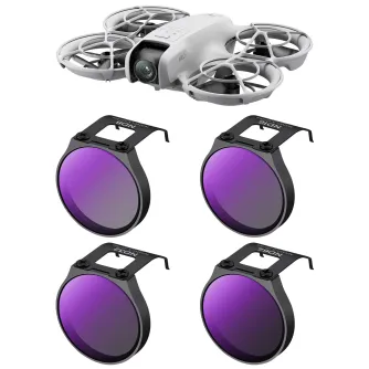 Filter Sets - K&F Concept K&F DJI NEO 4pcs filter kit (ND8+ND16+ND32+ND64) lens for DJI drones, HD, single-sided anti-reflecti SKU.2329 - quick order from manufacturer