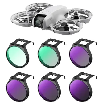 Filtru komplekti - K&F Concept K&F DJI NEO 6pcs filter kit (UV+CPL+ND8+ND16+ND32+ND64) SKU.2332 - ātri pasūtīt no ražotāja