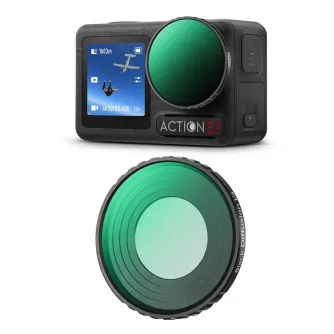 Soft фильтры - K&F Concept K&F DJI Osmo Action 4/5 PRO Black Diffusion 1/4 Filter KF01.2877 - быстрый заказ от производителя