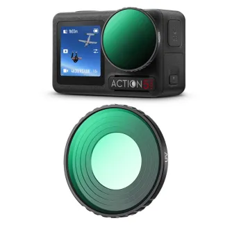 UV aizsargfiltri - K&F Concept K&F DJI Osmo Action 4/Osmo Action 5 PRO UV,high-definition lens, anti-reflective green coating on KF01.2874 - ātri pasūtīt no ražotāja