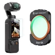 Cross Screen Star - K&F Concept K&F DJI Osmo Pocket 3 Magnetic 6-line star filter KF01.2701 - quick order from manufacturerCross Screen Star - K&F Concept K&F DJI Osmo Pocket 3 Magnetic 6-line star filter KF01.2701 - quick order from manufacturer