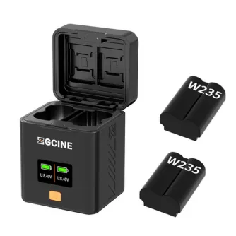 Chargers for Camera Batteries - ZGCINE Charging Case for Fujifilm NP-W235 Battery PS-W235 - quick order from manufacturer