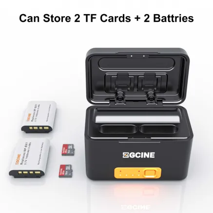 ZGCINE SONY BX1 Battery Charging Case (2-bit NO battery) PS-BX1