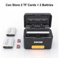 Зарядные устройства - ZGCINE SONY BX1 Battery Charging Case (2-bit NO battery) PS-BX1 - быстрый заказ от производителяЗарядные устройства - ZGCINE SONY BX1 Battery Charging Case (2-bit NO battery) PS-BX1 - быстрый заказ от производителя