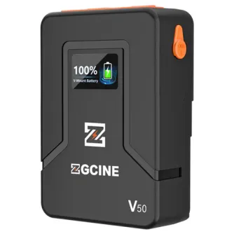 V-Mount Battery - ZGCINE ZG-V50 V-Mount Battery 50Wh with OLED Display ZG-V50 - quick order from manufacturer