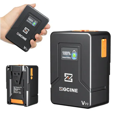 ZG-V99 ZGCINE V-Mount Battery 16.8V 99WH with USB-C PD ZG-V99