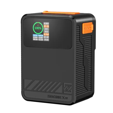 ZGCINE X99 V-Mount Battery with Real-Time Monitoring and Fast Charging ZG-X99