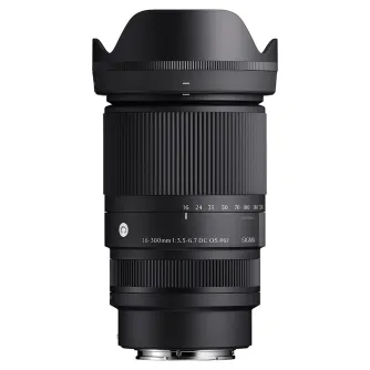 MIRRORLESS Objektīvi - Sigma 16-300mm F3.5-6.7 DC OS Contemporary for Sony E-mount APS-C mirrorless - perc šodien Master Foto veikalā un ar piegādi Profesionāļu labākā izvēle