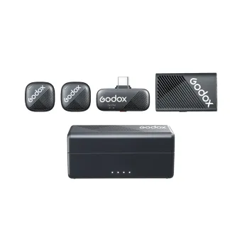 Godox Cube-C Combo Kit2 2.4GHz Wireless Microphone System