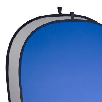 Фоны - walimex Foldable Background gray/blue, 180x210cm - быстрый заказ от производителя