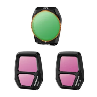 Поляризационные фильтры - Sunnylife A3S-FI925CPL adjustable lens filter, CPL+ND8+ND16 for AIR 3S 3pcs A3S-FI925 - быстрый заказ от производителя