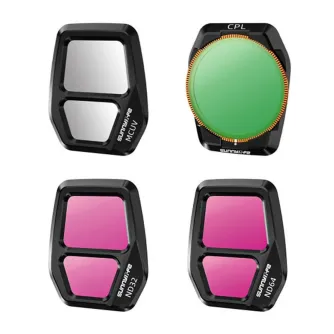Аксессуары для дронов - Sunnylife A3S-FI928 4pcs lens filter set for AIR 3S A3S-FI928 - быстрый заказ от производителя