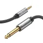 Audio vadi, adapteri - Audio cable mini jack 3.5mm male to jack 6.35mm male Vention BCYHJ 5m BCYHJ - ātri pasūtīt no ražotāja