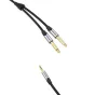Audio vadi, adapteri - Audio cable mini jack 3.5mm to 2x jack 6.35mm male Vention BARHK 8m BARHK - ātri pasūtīt no ražotāja