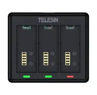 Sporta kameru aksesuāri - Charger for 3 batteries for GoPro HERO 13 Telesin (S0-BCG-12-TGP) S0-BCG-12-TGP - ātri pasūtīt no ražotājaSporta kameru aksesuāri - Charger for 3 batteries for GoPro HERO 13 Telesin (S0-BCG-12-TGP) S0-BCG-12-TGP - ātri pasūtīt no ražotāja