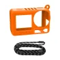 Sporta kameru aksesuāri - Sunnylife OA5-BHT885-C silicone case with strap for OSMO ACTION 5 PRO (orange) OA5-BHT885-C - ātri pasūtīt no ražotāja