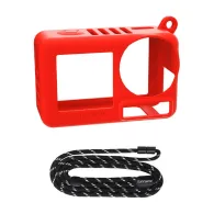Accessories for Action Cameras - Sunnylife OA5-BHT885-R silicone case with strap for ACTION 5 PRO (red) OA5-BHT885-R - quick order from manufacturerAccessories for Action Cameras - Sunnylife OA5-BHT885-R silicone case with strap for ACTION 5 PRO (red) OA5-BHT885-R - quick order from manufacturer