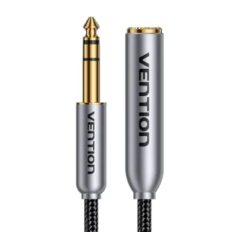 Audio vadi, adapteri - Vention male to female 6.35mm audio cable BCXHH 2m BCXHH - ātri pasūtīt no ražotāja