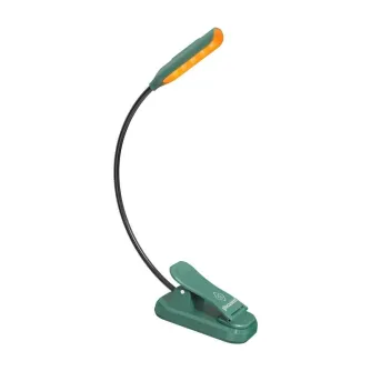 Hand Lights - Wireless lamp Glocusent mini GLCSNTBL102G clip-on book light, USB-C Green GLCSNTBL102G - quick order from manufacturer