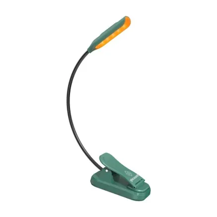 Wireless lamp Glocusent mini GLCSNTBL102G clip-on book light, USB-C Green GLCSNTBL102G