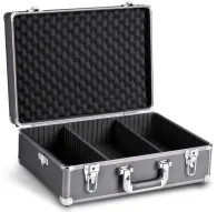 Cases - mantona Photo Suitcase Basic M, black/metallic - quick order from manufacturerCases - mantona Photo Suitcase Basic M, black/metallic - quick order from manufacturer