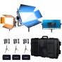 Light Panels - Dracast X Series LED1000 Bi-Color LED 3 Light Kit with Injection Molded Travel Case (DRX31000BNH) - quick order from manufacturer