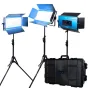 LED панели - Dracast X Series LED1000 Daylight LED 3 Light Kit with Injection Molded Travel Case (DRX31000DNH) - быстрый заказ от производителя