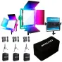Discontinued - Dracast X Series LED500 RGB and Bi-Color LED 3 Light Kit with Nylon Padded 