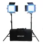 LED панели - Dracast X Series LED500 Daylight LED 2 Light Kit with Nylon Padded Travel Case (DRX2500DNS) - быстрый заказ от производителя