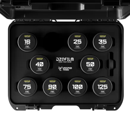 DZOFILM Vespid Prime 9-Lens Kit (16/25/35/40/50/75/90/100/125)