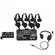 Intercoms - Hollyland Solidcom C1 Pro-Hub4S Full-Duplex ENC Wireless Intercom Headset System - quick order from manufacturerIntercoms - Hollyland Solidcom C1 Pro-Hub4S Full-Duplex ENC Wireless Intercom Headset System - quick order from manufacturer