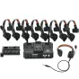 Intercoms - Hollyland Solidcom C1 Pro-Hub8S Full-Duplex ENC Wireless Intercom Headset System - quick order from manufacturer