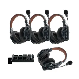 Intercoms - Hollyland Solidcom C1 Pro-4S DH Full-Duplex ENC Wireless Intercom Doule Ear Headset System - quick order from manufacturer