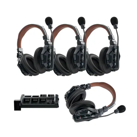 Hollyland Solidcom C1 Pro-4S DH Full-Duplex ENC Wireless Intercom Doule Ear Headset System