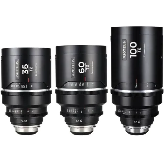 CINEMA objektīvi - Laowa Proteus Flex 2X Anamorphic 3-Lens Bundle (35, 60, 100mm) PL/EF - ātri pasūtīt no ražotāja