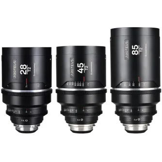 CINEMA objektīvi - Laowa Proteus Flex 2X Anamorphic 3-Lens Bundle (28, 45, 85mm) PL/EF - ātri pasūtīt no ražotāja