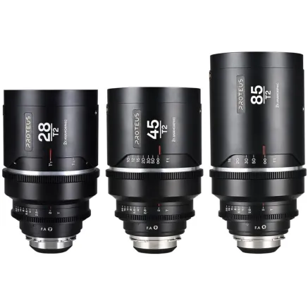 Laowa Proteus Flex 2X Anamorphic 3-Lens Bundle (28, 45, 85mm) PL/EF