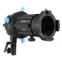 Accessories for studio lights - NANLITE Projection Attachment with FM Mount and 19 Lens (PJ-FMM-19) - quick order from manufacturer