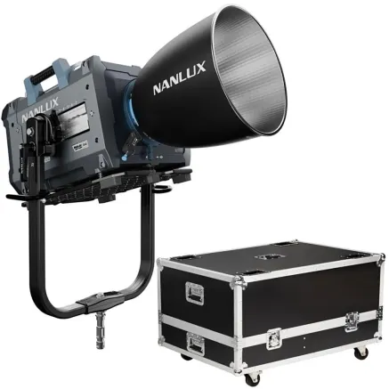 Nanlux Evoke 5000B Bi-Color Spot Light with Flightcase