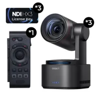 PTZ видеокамеры - Obsbot Tail 2 Multicam Combo PTZR 4K Live Production Camera - быстрый заказ от производителяPTZ видеокамеры - Obsbot Tail 2 Multicam Combo PTZR 4K Live Production Camera - быстрый заказ от производителя