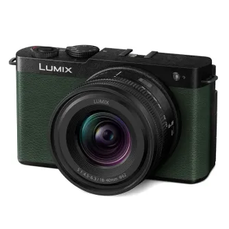 Mirrorless Cameras - PanasonicPro Panasonic Lumix S9 Body + S-R1840 Lens Dark Olive (DC-S9NE-G) - quick order from manufacturer