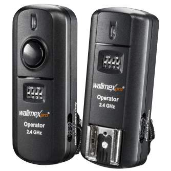 Radio palaidēji - walimex pro transmitter + receiver Nikon 2,4GHz - ātri pasūtīt no ražotāja