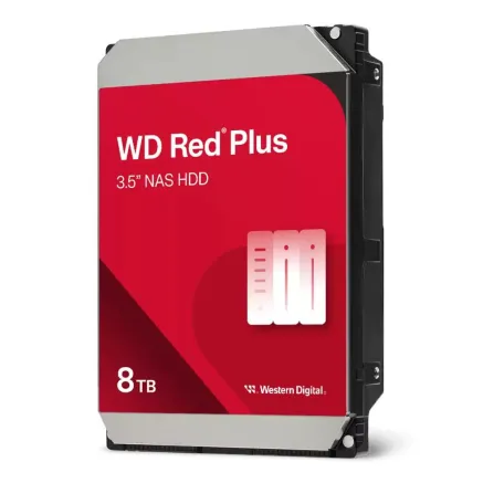 Western Digital WD Red Plus 8TB (5640 об/мин) 256MB SATA 6Gb/s