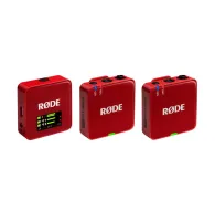 Bezvadu piespraužamie mikrofoni - Rode RØDE Wireless GO III RED lavalier bezvadu mikrofona komplekts 2xTX+RX 3.5mm USB Type-C 32bit - perc šodien Master Foto veikalā un ar piegādiBezvadu piespraužamie mikrofoni - Rode RØDE Wireless GO III RED lavalier bezvadu mikrofona komplekts 2xTX+RX 3.5mm USB Type-C 32bit - perc šodien Master Foto veikalā un ar piegādi