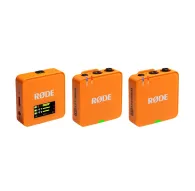 Беспроводные петличные микрофоны - Rode RØDE Wireless GO III Orange lavalier bezvadu mikrofona komplekts 2xTX+RX 3.5mm USB Type-C 32bit - купить сегодня в магазине Master Foto и с доставкойБеспроводные петличные микрофоны - Rode RØDE Wireless GO III Orange lavalier bezvadu mikrofona komplekts 2xTX+RX 3.5mm USB Type-C 32bit - купить сегодня в магазине Master Foto и с доставкой