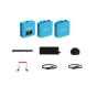 Bezvadu piespraužamie mikrofoni - Rode RØDE Wireless GO III Blue lavalier bezvadu mikrofona komplekts 2xTX+RX 3.5mm USB Type-C 32bit - perc šodien Master Foto veikalā un ar piegādi