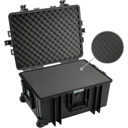 BW Outdoor Cases Type 6800 / Black (pre-cut foam)