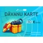 Dāvanas - Dāvanu karte 50 Eur Master Foto veikalā - perc šodien veikalā un ar piegādi