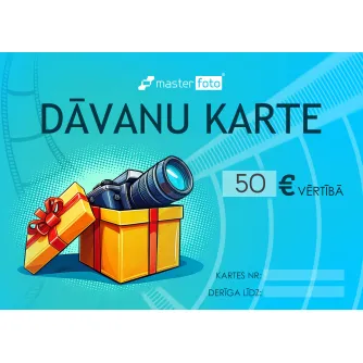Фото подарки - Master Foto 50Eur Gift Certificate - купить сегодня в магазине и с доставкой
