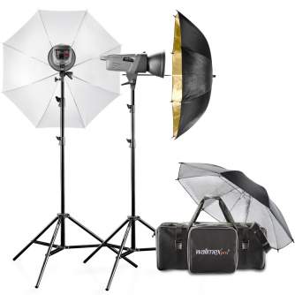 Studio flash kits - walimex pro VE Set Classic M 4/2 DS2RS+ - quick order from manufacturer